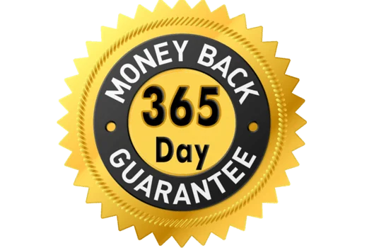 365 day money back guarantee